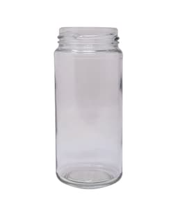 8oz 53-2020 Flint Clear Glass Straight Sided Wide Mouth Jar - Paramount Global