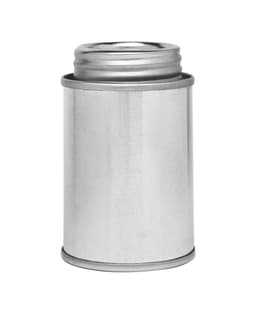 4 oz tin silver 1-3/4" 202x214 monotop can