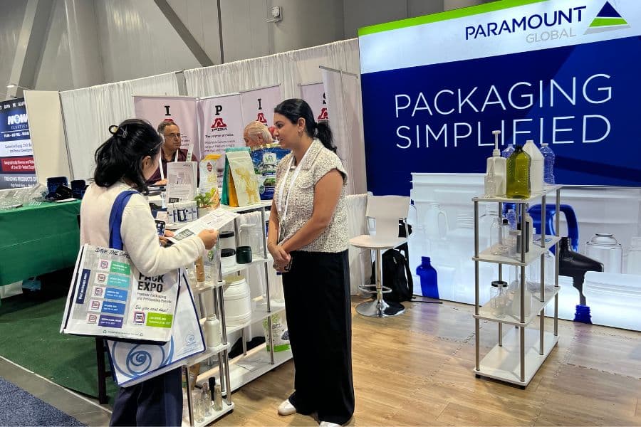 Paramount Global's booth at PACK EXPO Las Vegas 2025