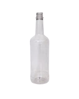 1ltr 28-Kerr Clear PET Spirit Round Bottle
