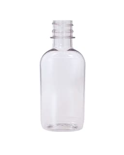 100ml 24-400 Clear PET Spirit Round Bottle