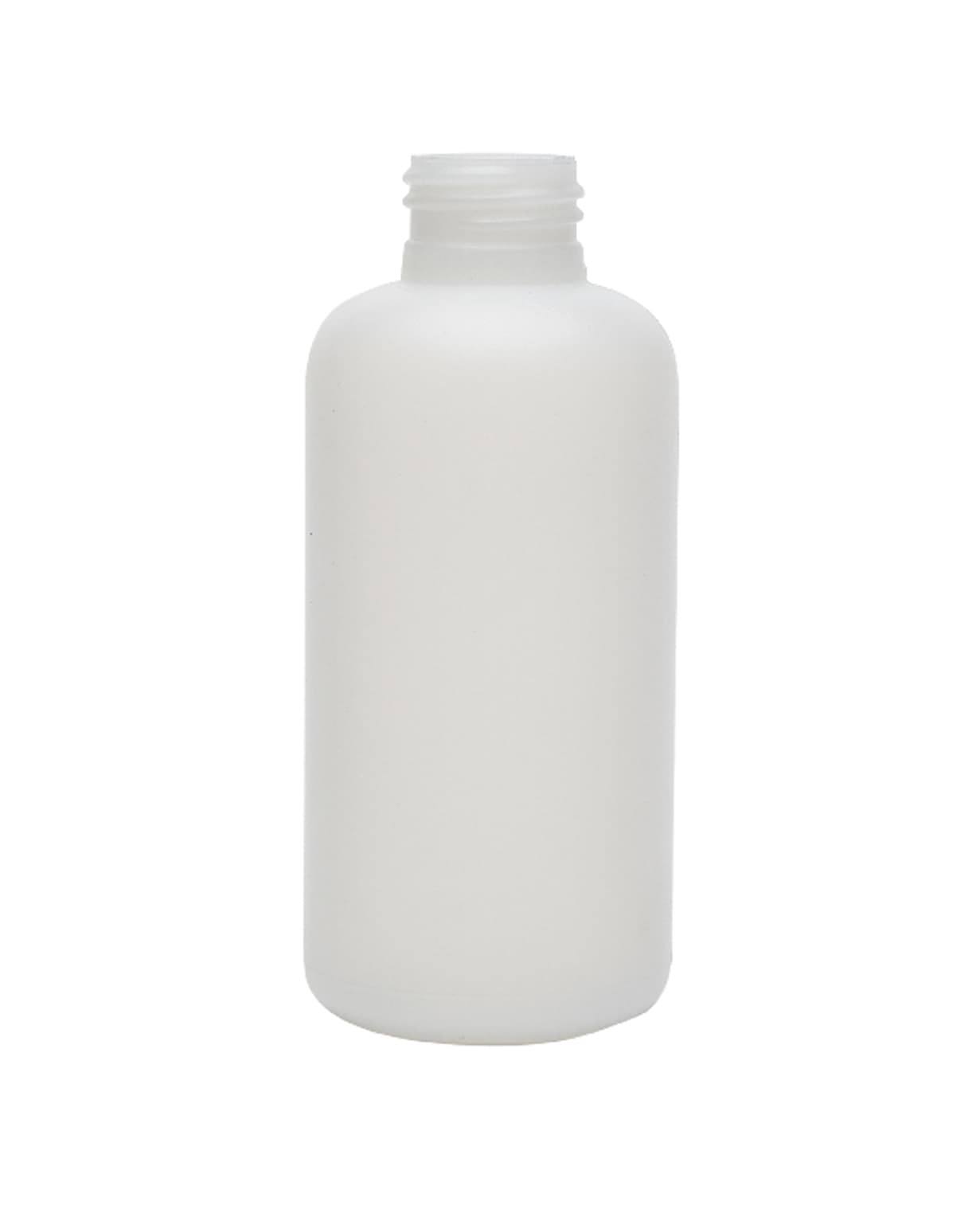 8 oz hdpe natural boston round 24-410