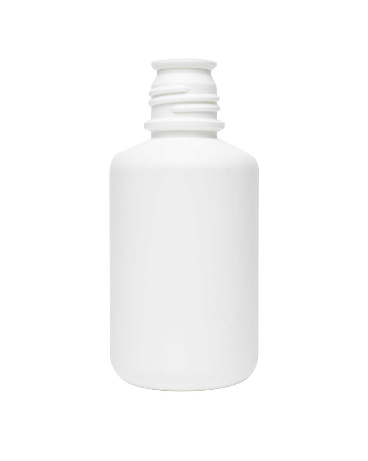 NA: 16 oz hdpe white buttress boston round 38-430