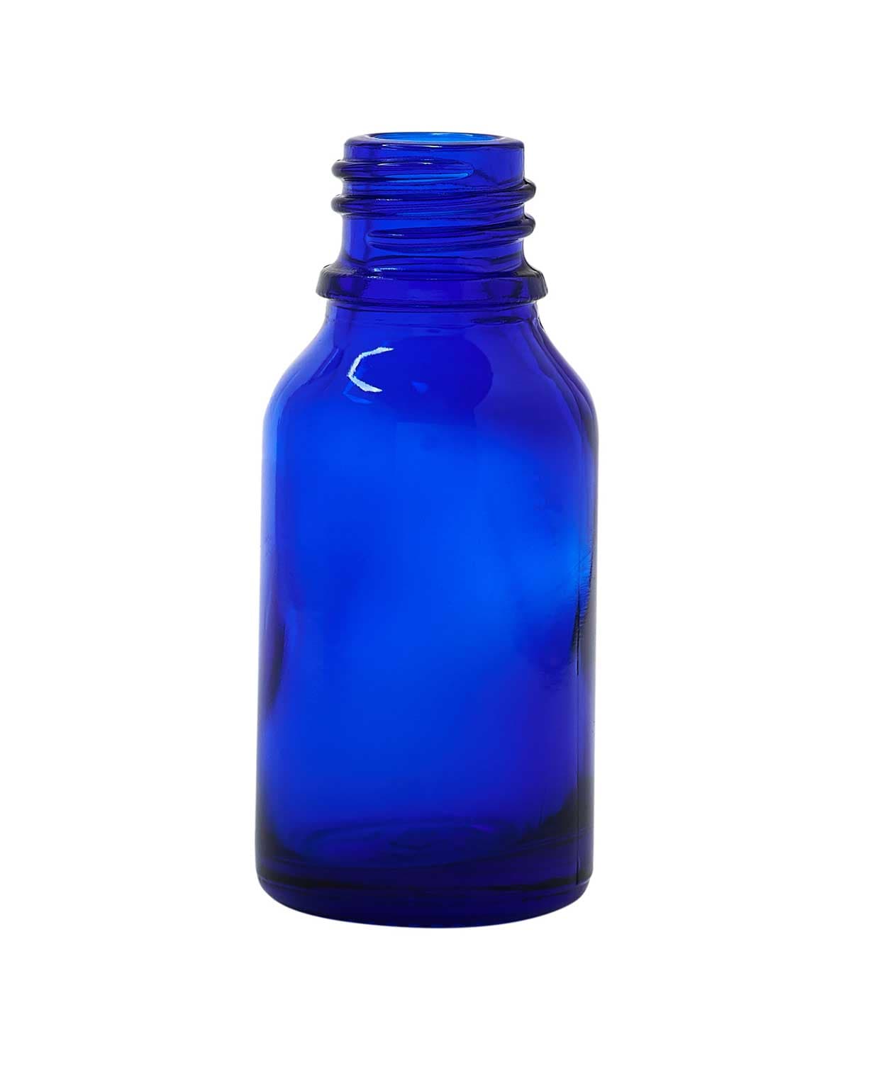 15 ml glass cobalt dropper 18-400