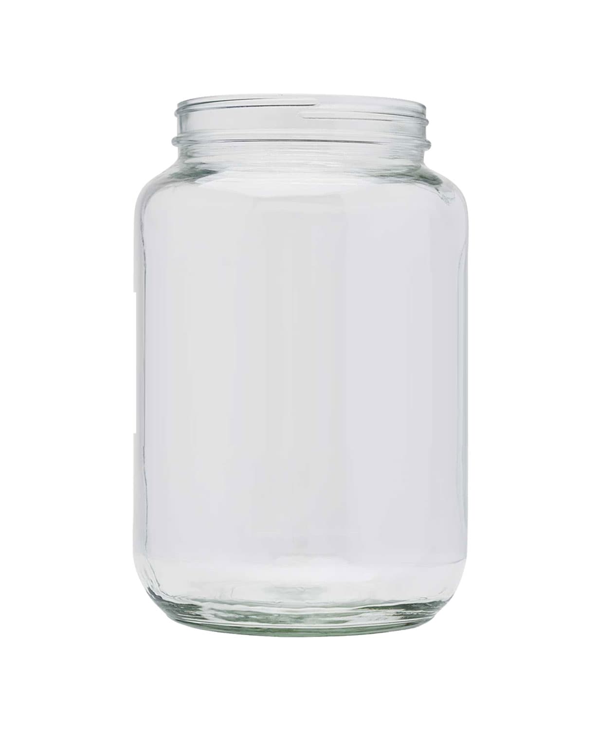 #97064: 1 gl glass flint wide mouth jar 110-400
