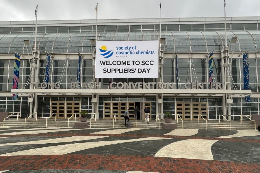 Entrance to the Long Beach Convention Center in Long Beach, CA for the 2023 CASCC Supplier's Day Event.