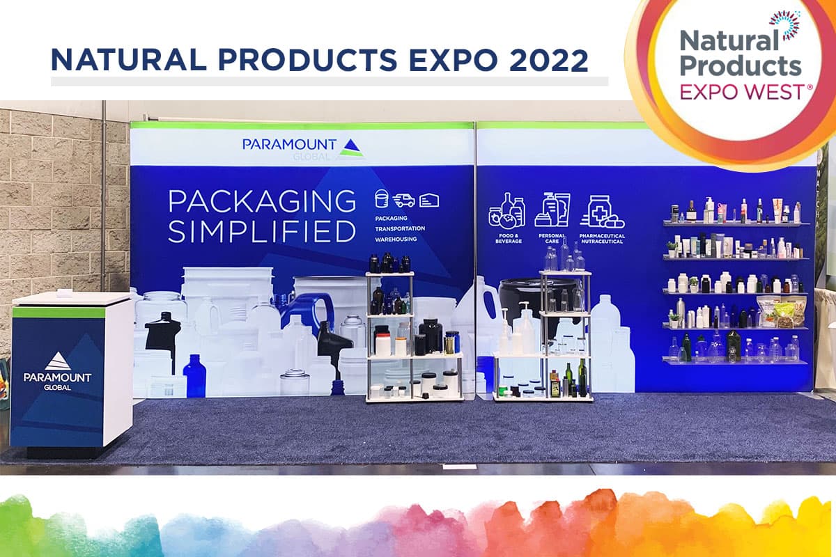 Paramount Global Natural Products Expo Booth