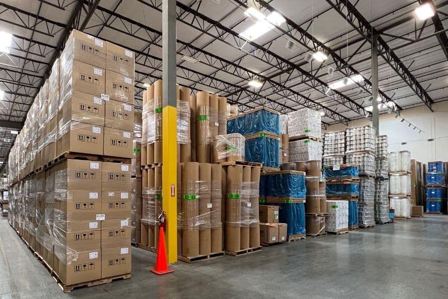 packaging distribution warehouse