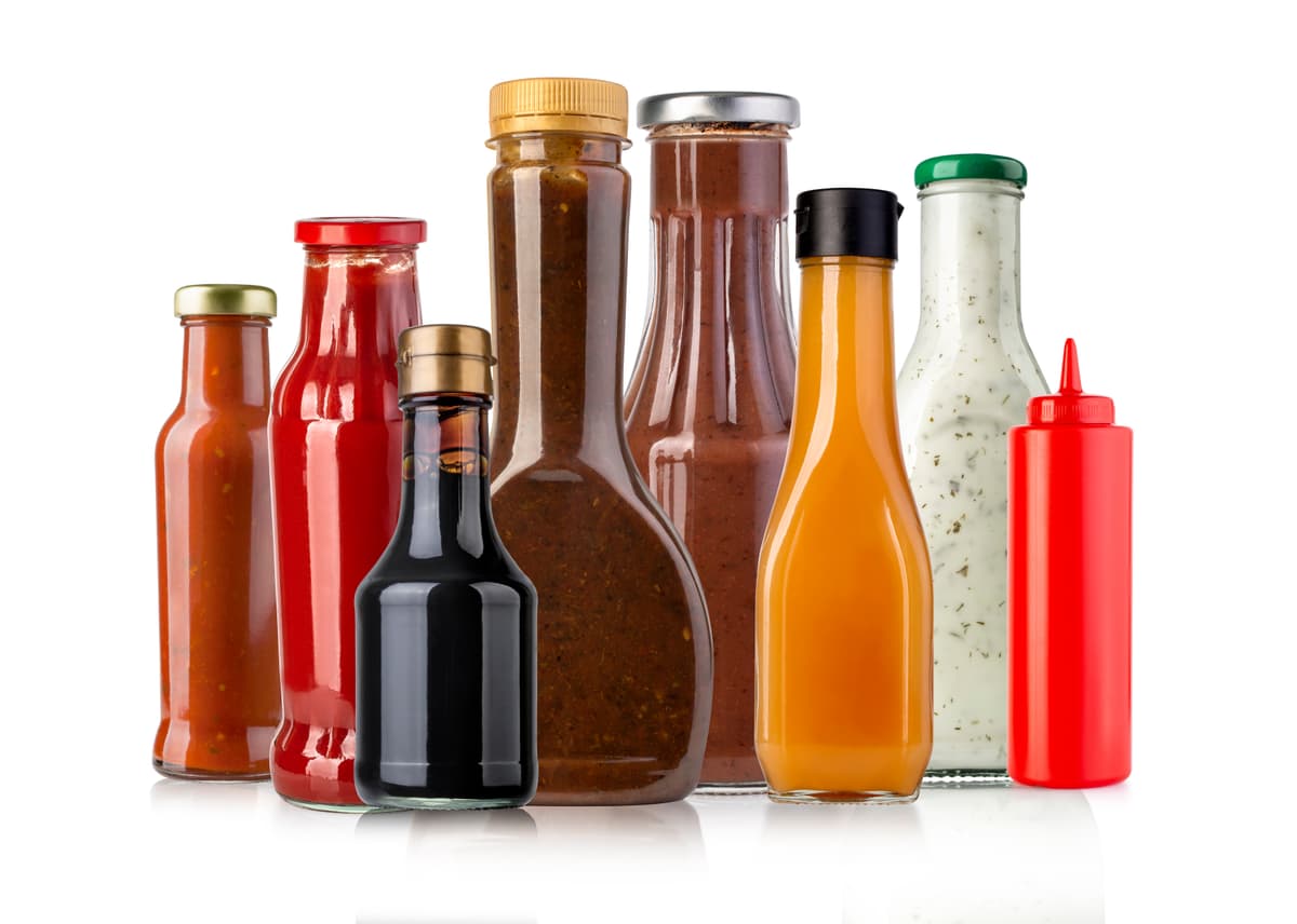 An assortment of rigid packaging containers
