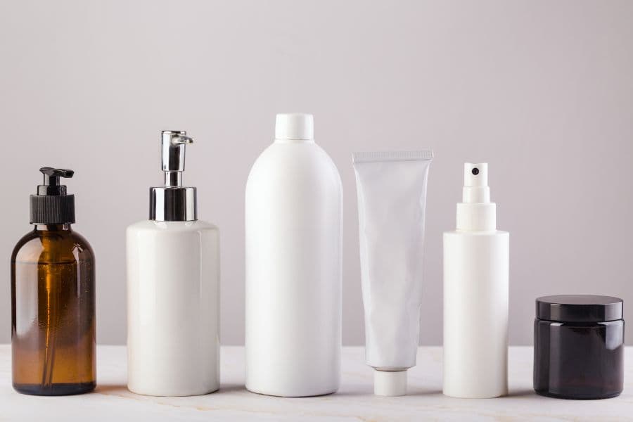 range of personal care products
