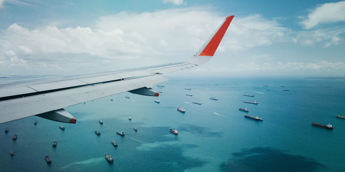 products being transported through supply chain