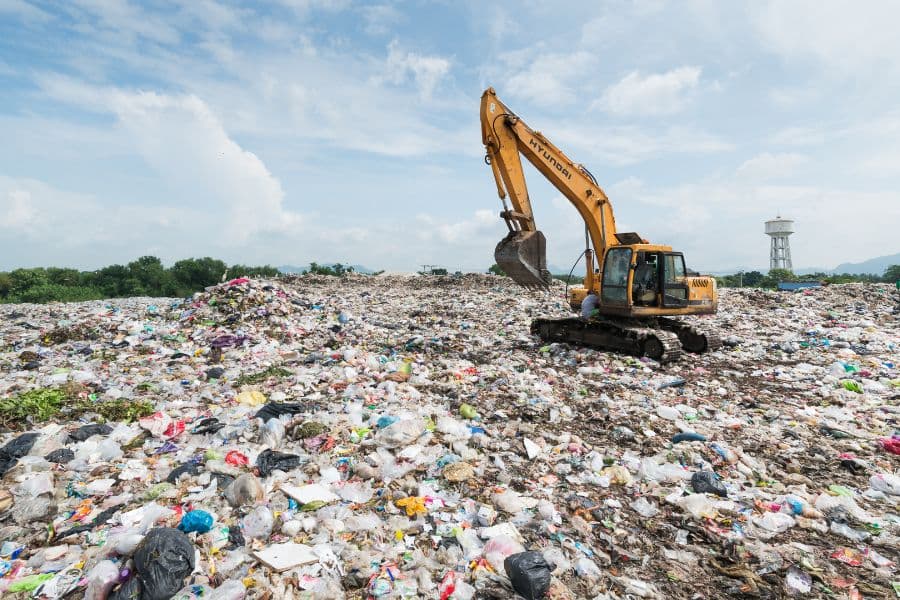 waste in landfill negatively affecting our environment
