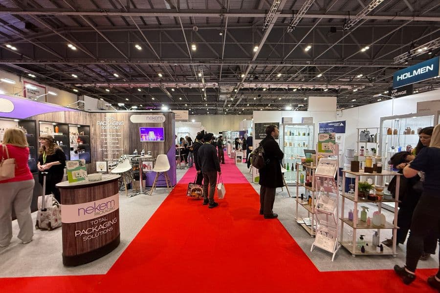 Paramount Global's booth at London Packaging Week 2025