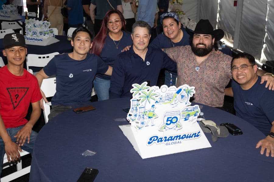 Paramount employees at 50 year anniversary