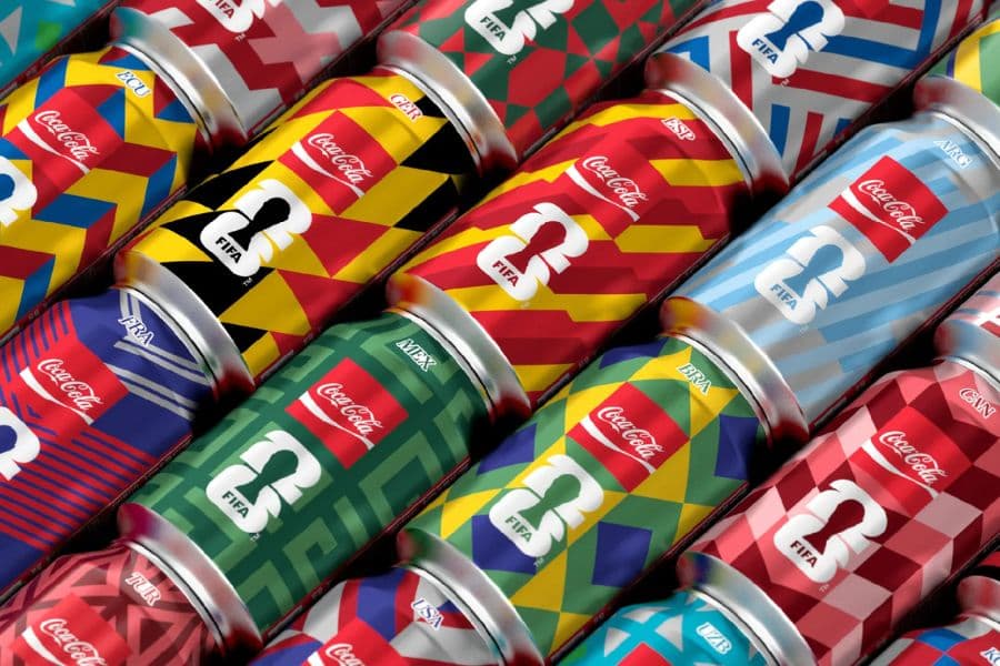 Limited edition jersey sports cans for the 2026 FIFA World Cup
