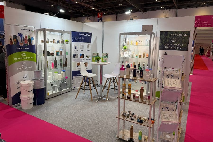 Paramount Global booth at London Packaging Week 2026