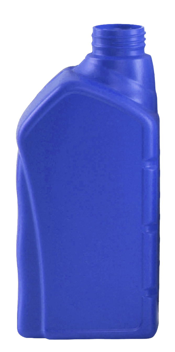 unique bottle with paint brush